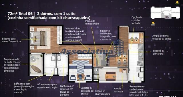 Apartamento à venda com 2 quartos - Foto 6