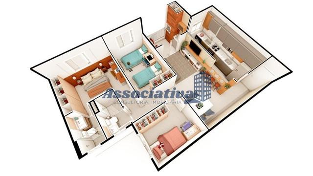 Apartamento à venda com 3 quartos - Foto 3