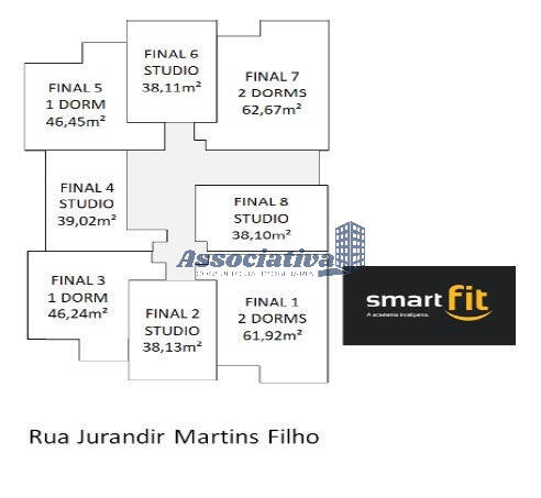 Apartamento à venda com 1 quarto - Foto 9