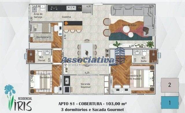 Apartamento à venda com 2 quartos - Foto 8