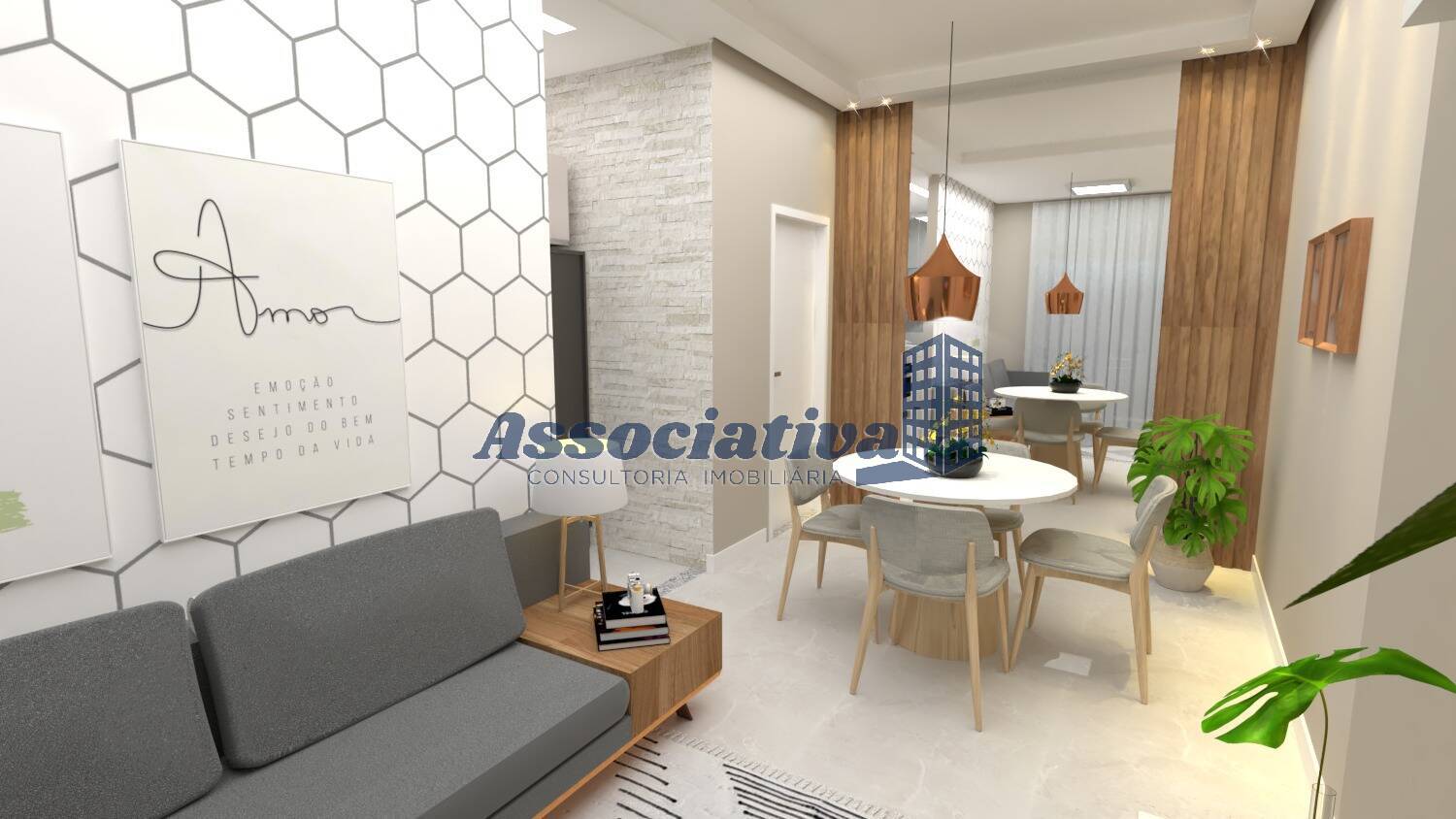 Apartamento à venda com 2 quartos, 53m² - Foto 2